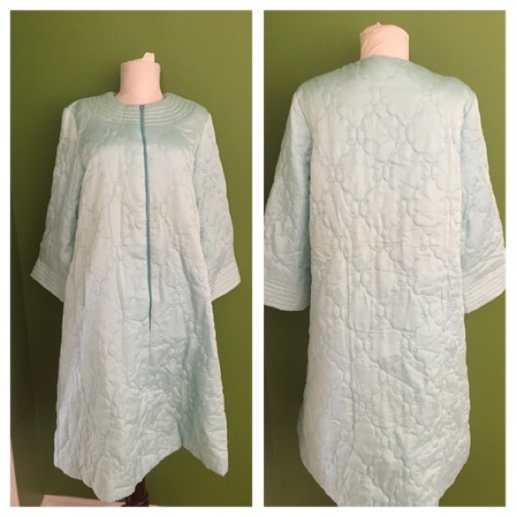 Vintage Other - Vtg 60’s Say-Lu Quilted Housecoat